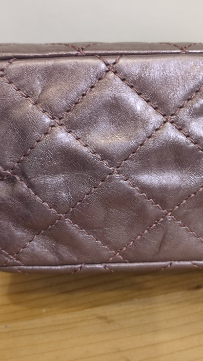 Chanel Aged Metallic Purple Reissue 226 Series 12