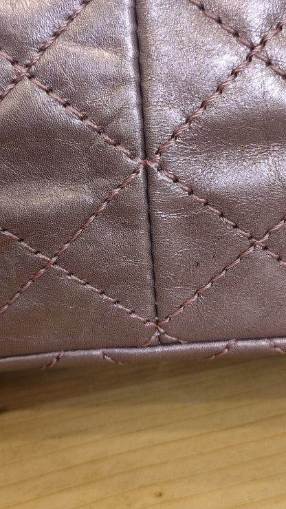 Chanel Aged Metallic Purple Reissue 226 Series 12