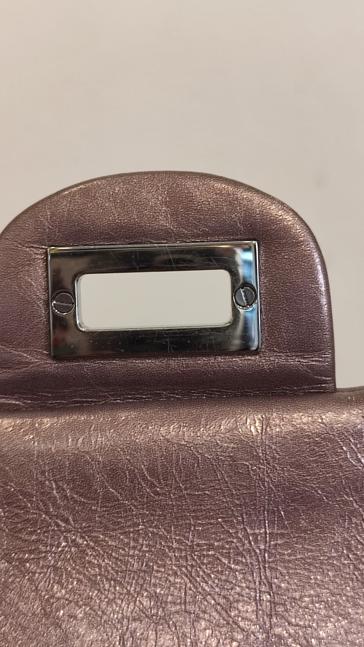 Chanel Aged Metallic Purple Reissue 226 Series 12