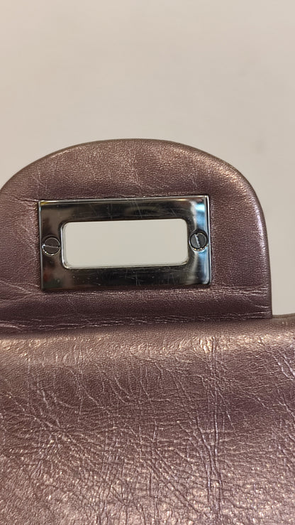 Chanel Aged Metallic Purple Reissue 226 Series 12