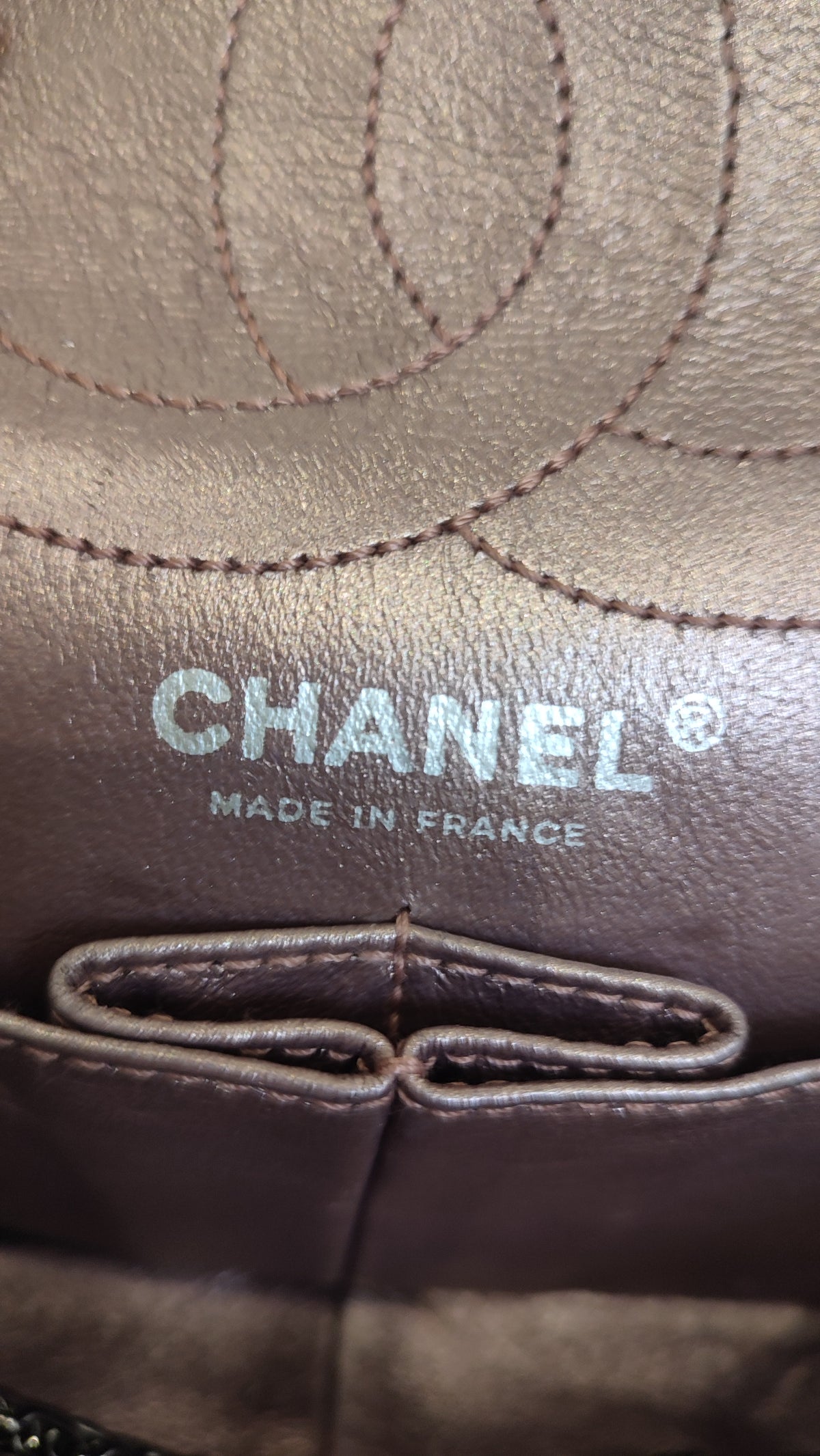 Chanel Aged Metallic Purple Reissue 226 Series 12