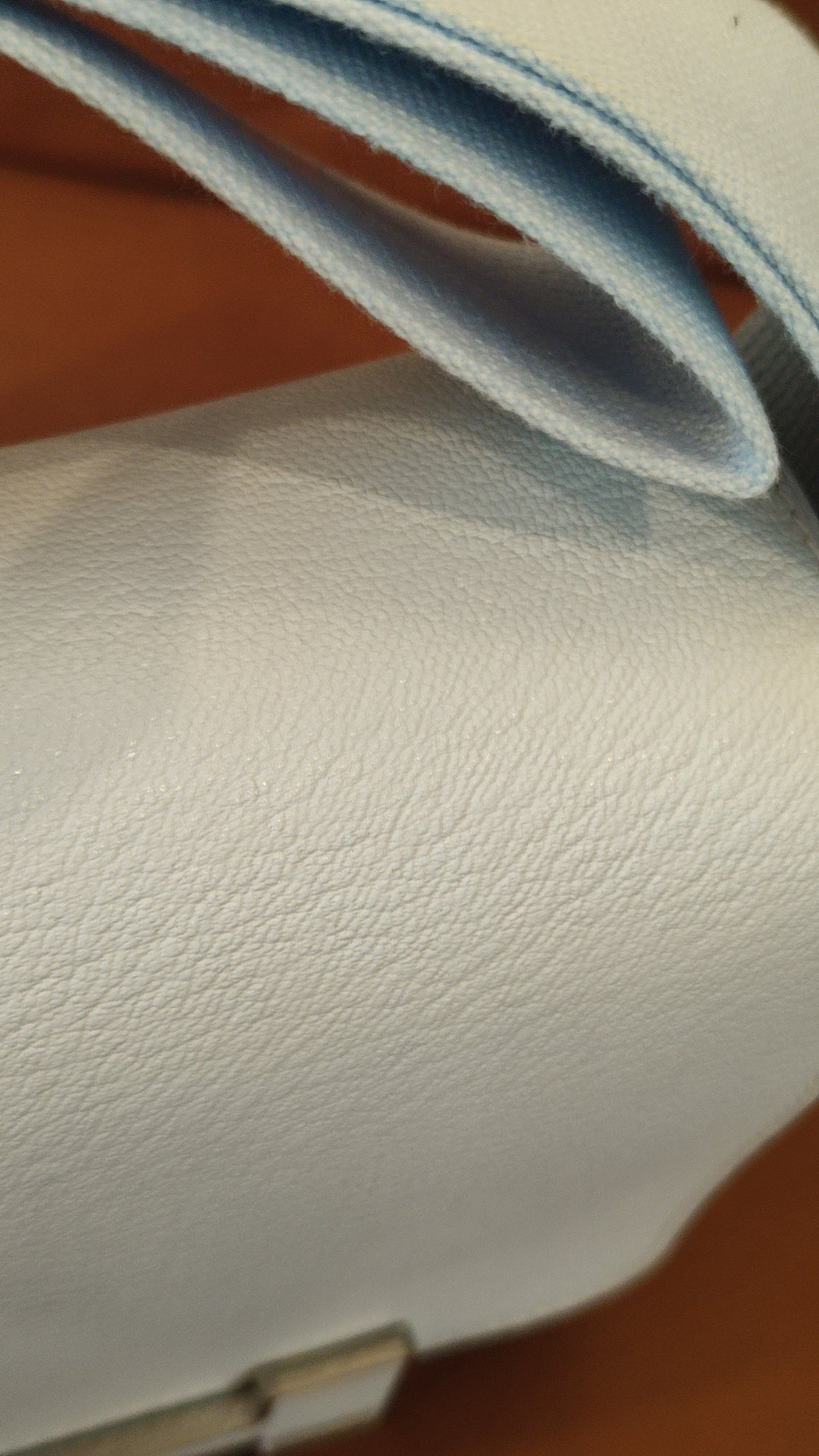 Hermes Geta Bicolor Bleu Brume/Nata Chevre Mysore Stamp U 2022