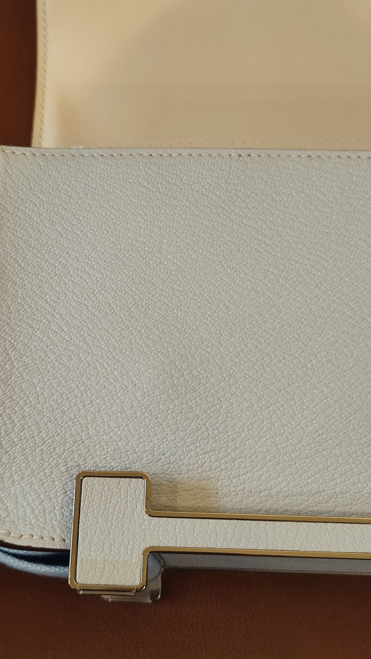 Hermes Geta Bicolor Bleu Brume/Nata Chevre Mysore Stamp U 2022