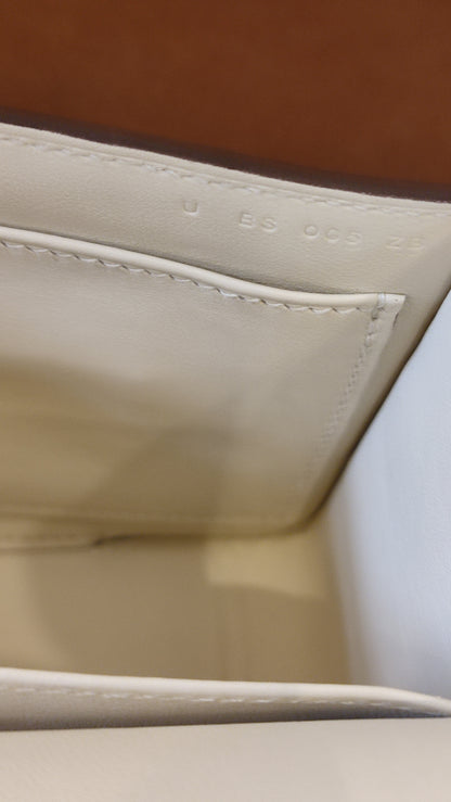 Hermes Geta Bicolor Bleu Brume/Nata Chevre Mysore Stamp U 2022