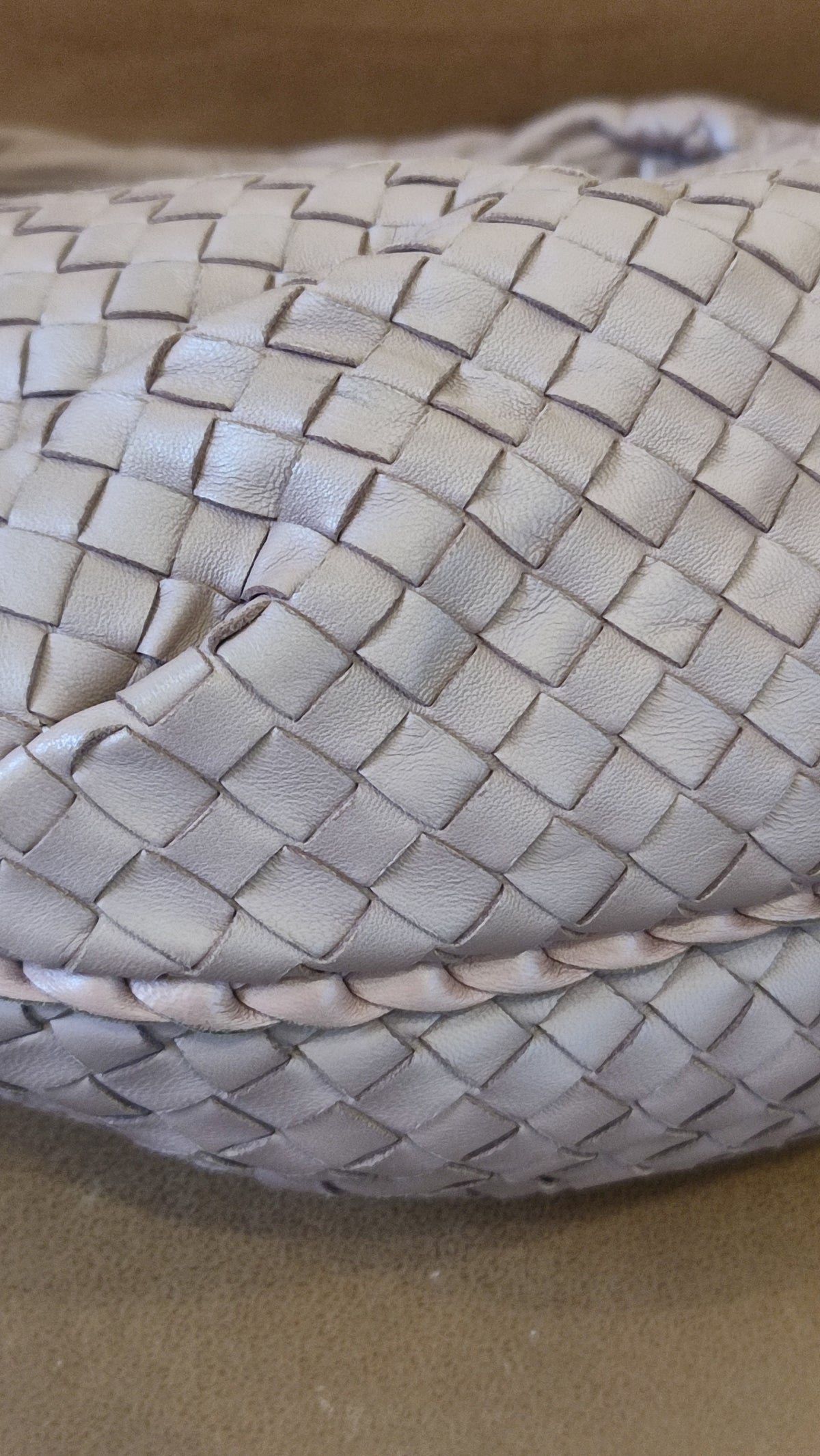 Bottega Veneta Intrecciato Hobo Bag Purple