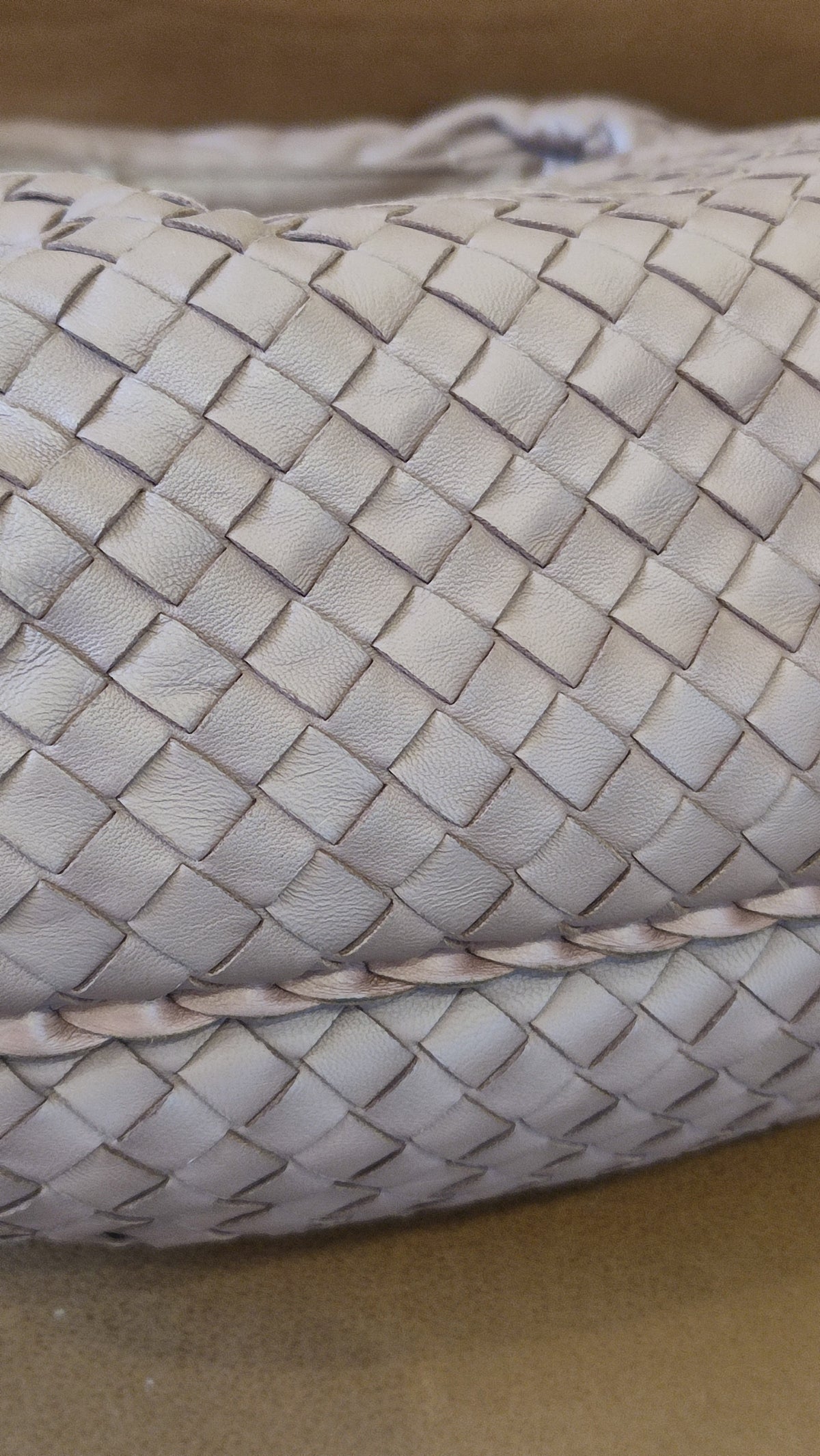 Bottega Veneta Intrecciato Hobo Bag Purple