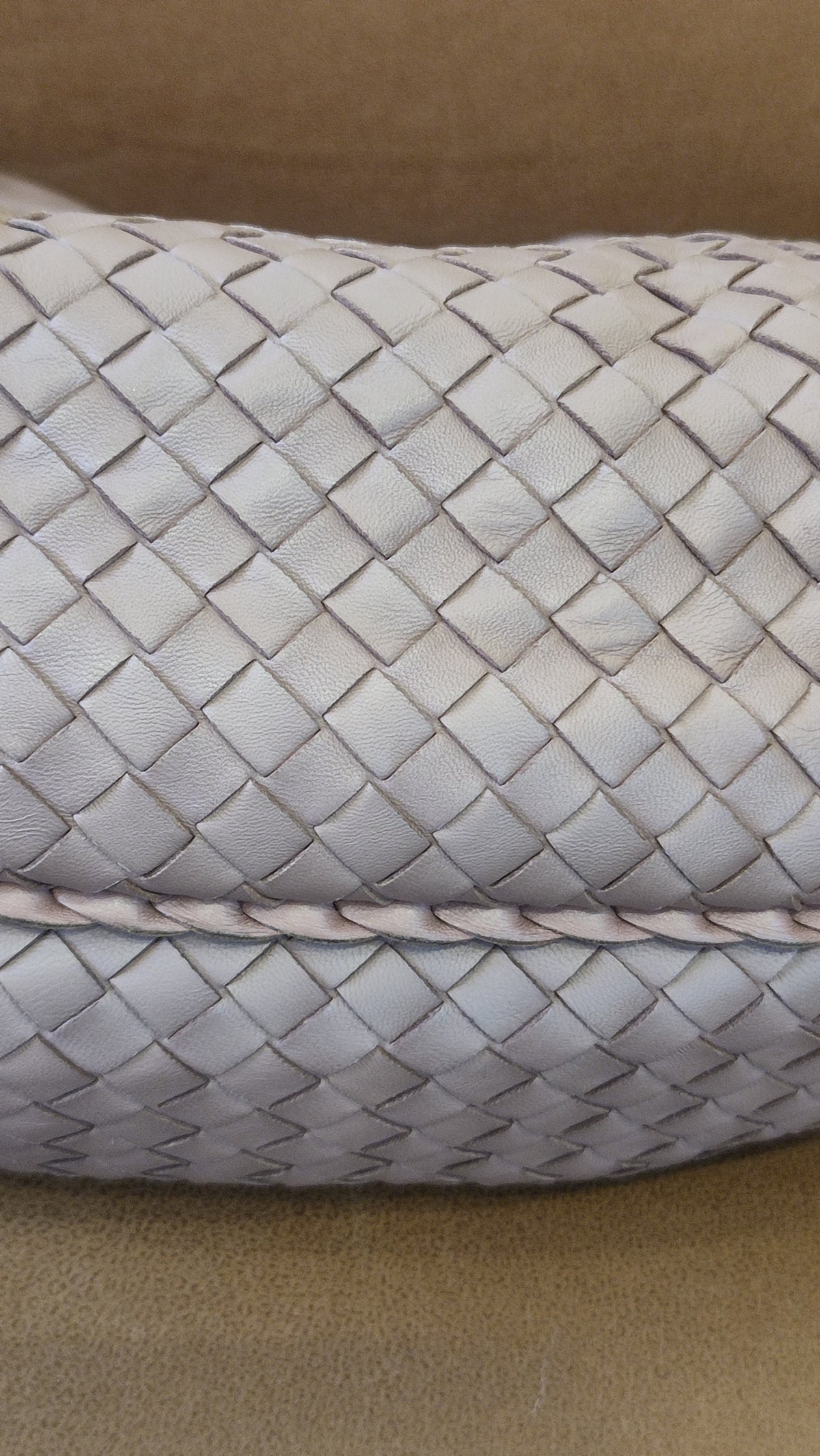 Bottega Veneta Intrecciato Hobo Bag Purple