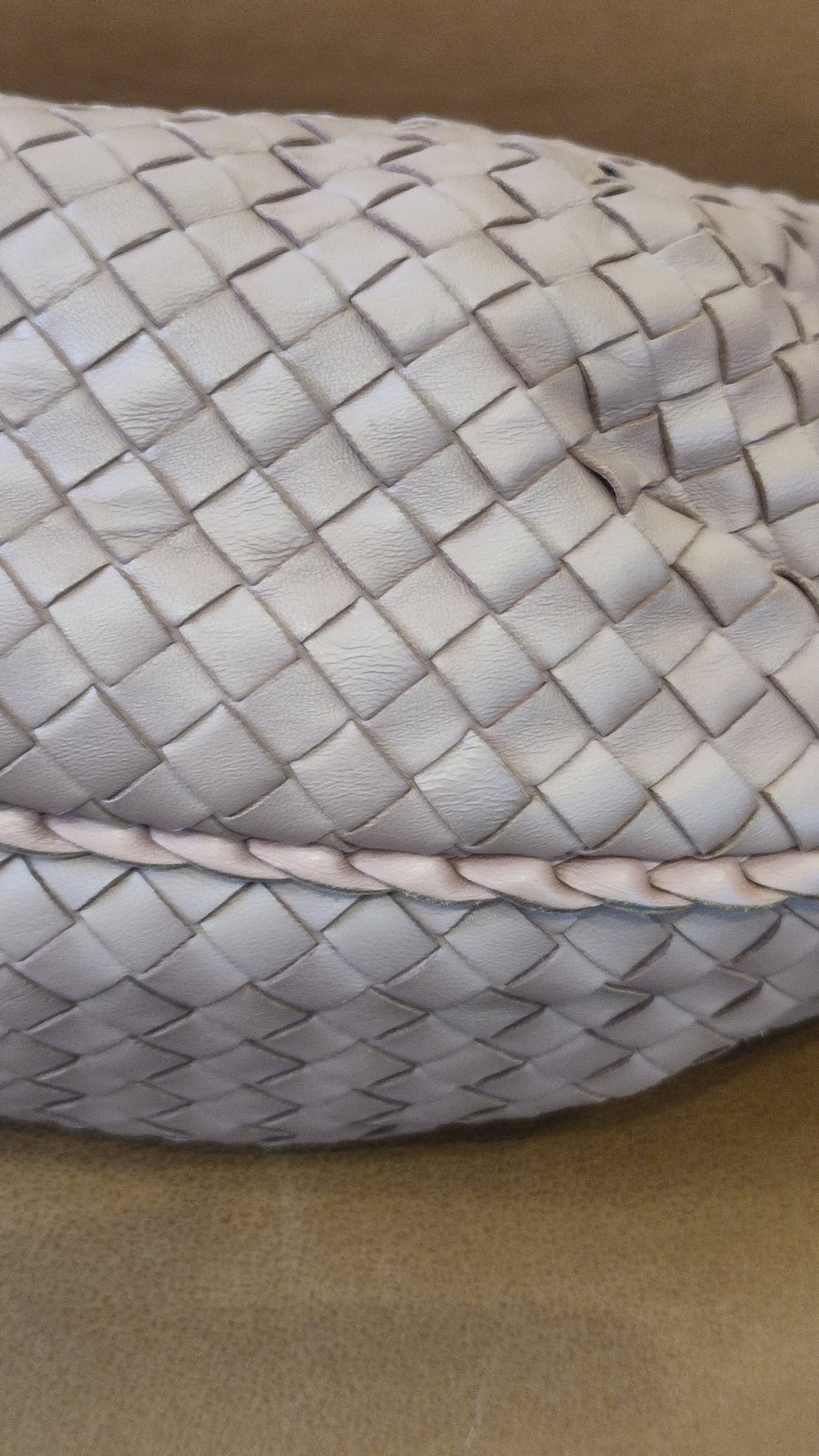 Bottega Veneta Intrecciato Hobo Bag Purple