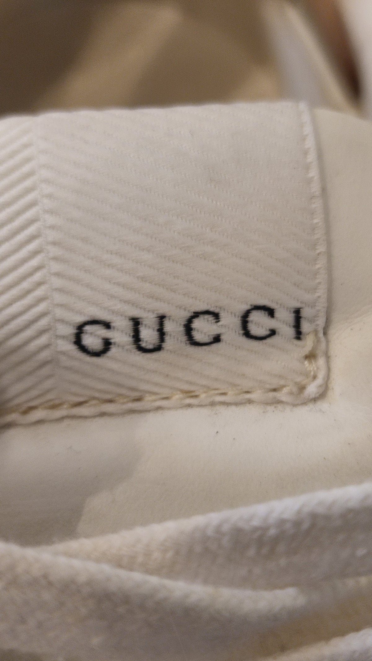 Gucci Rython Coutout Sneakers White Size 40