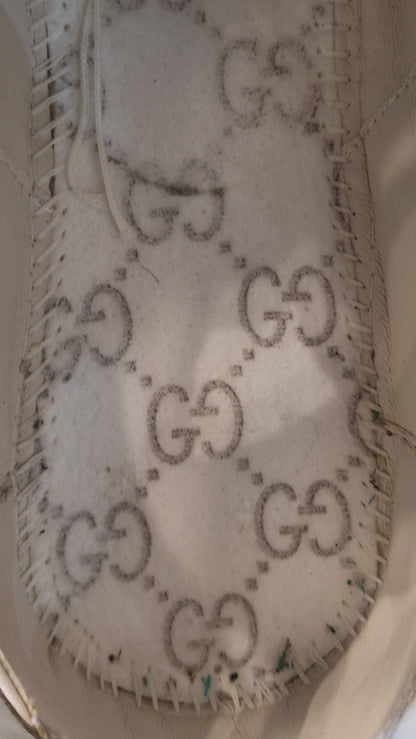 Gucci Rython Coutout Sneakers White Size 40