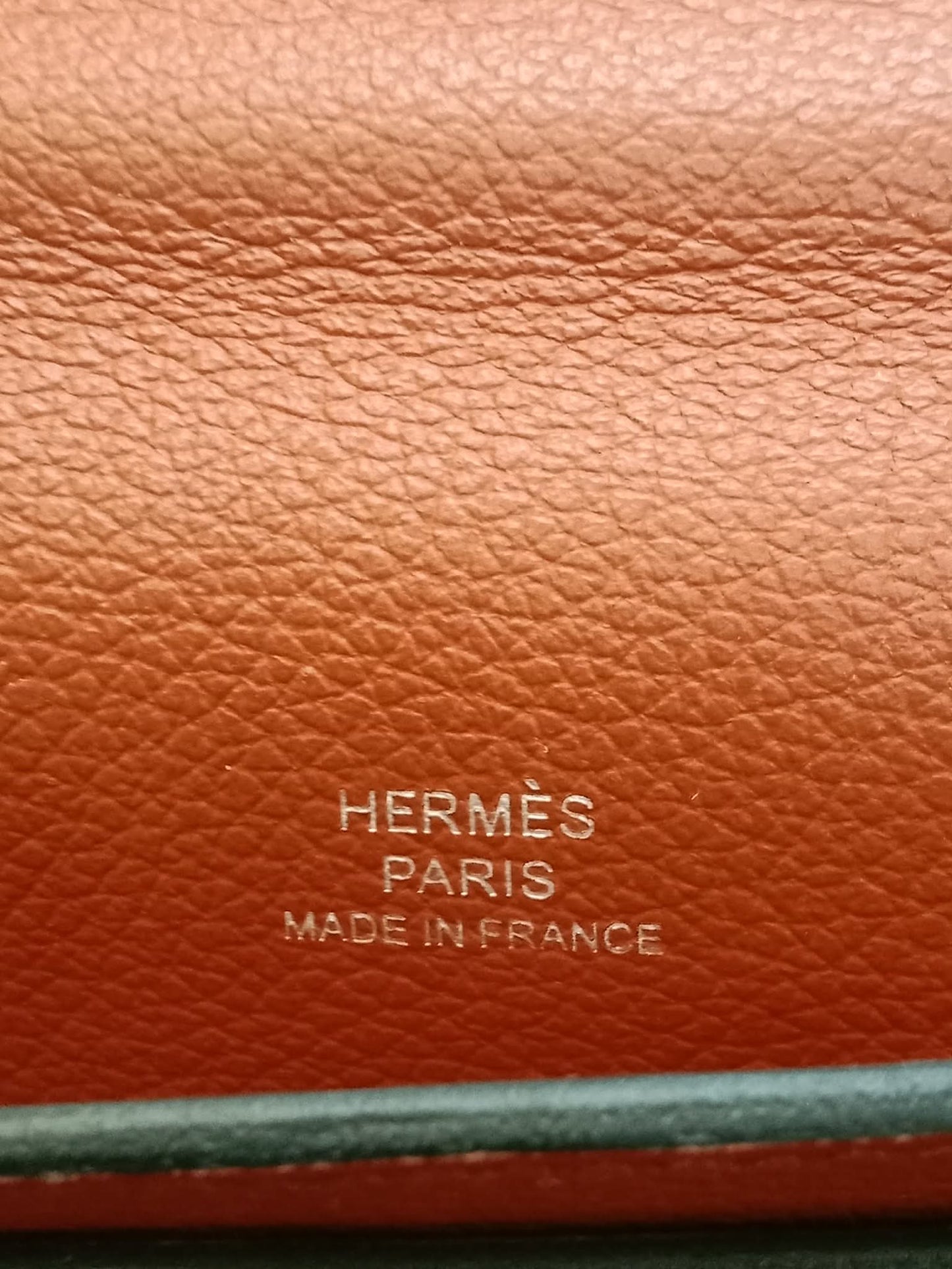 Hermes H Passant Clutch Bicolor Stamp Z 2021