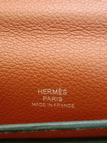 Hermes H Passant Clutch Bicolor Stamp Z 2021