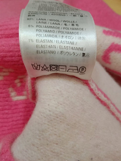 Balenciaga Wool Sweater Pink Size Small