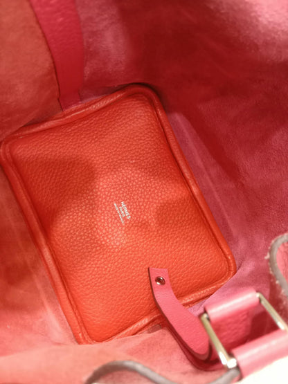 Hermes Picotin 18 Clemencec Rose Extreme Stamp Y 2020