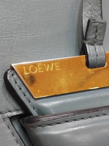 Loewe Barcelona Shoulder Bag Blue