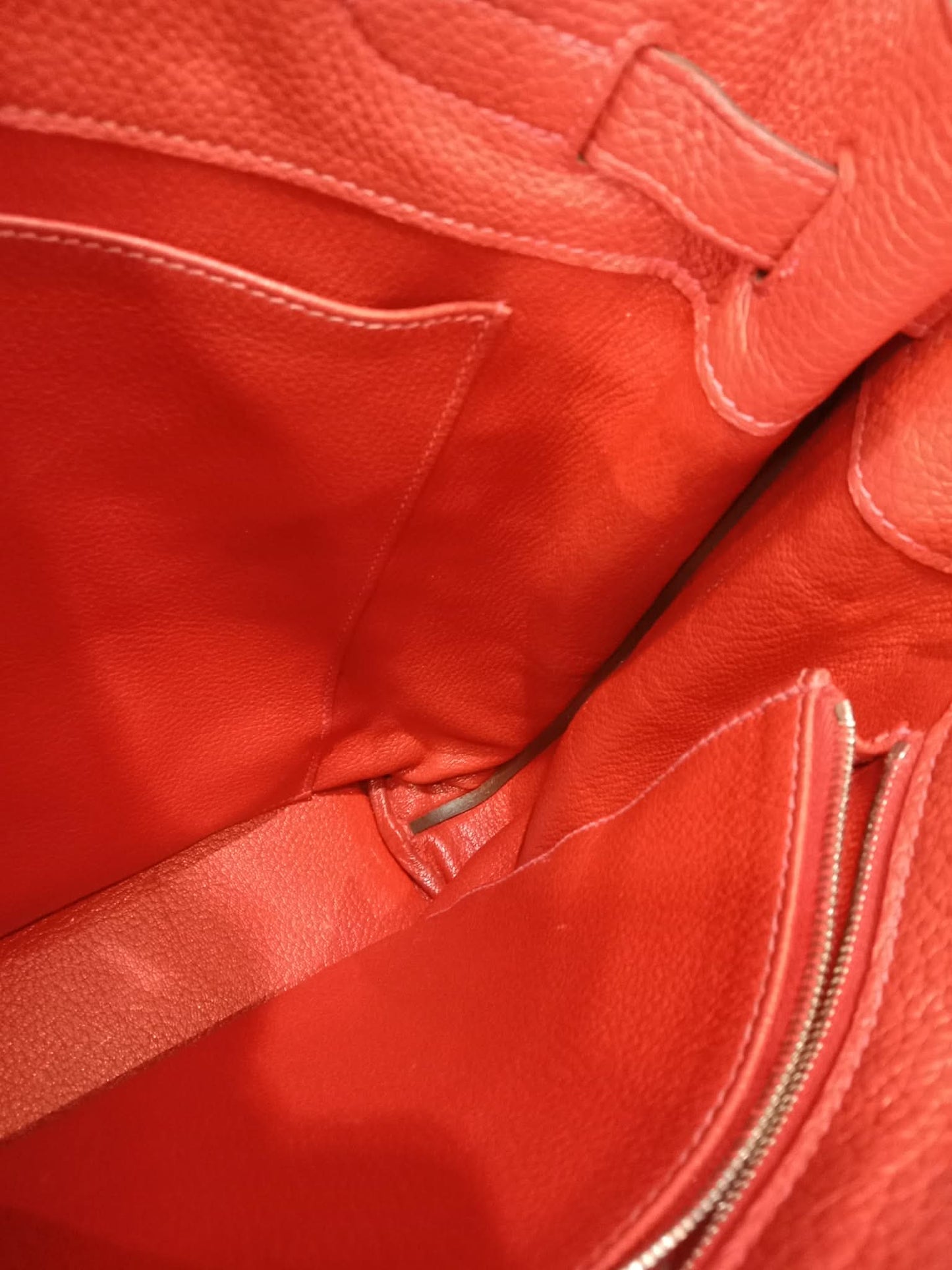 Hermes So Kelly 22 Togo Red Stamp R Square 2014