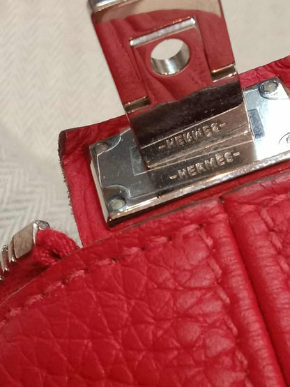 Hermes Victoria 43 Clemence Red Stamp R 2014