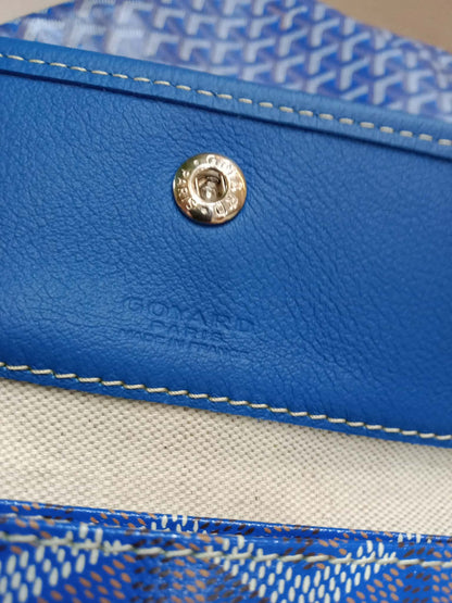 Goyard Saint Louis Tote Blue GM