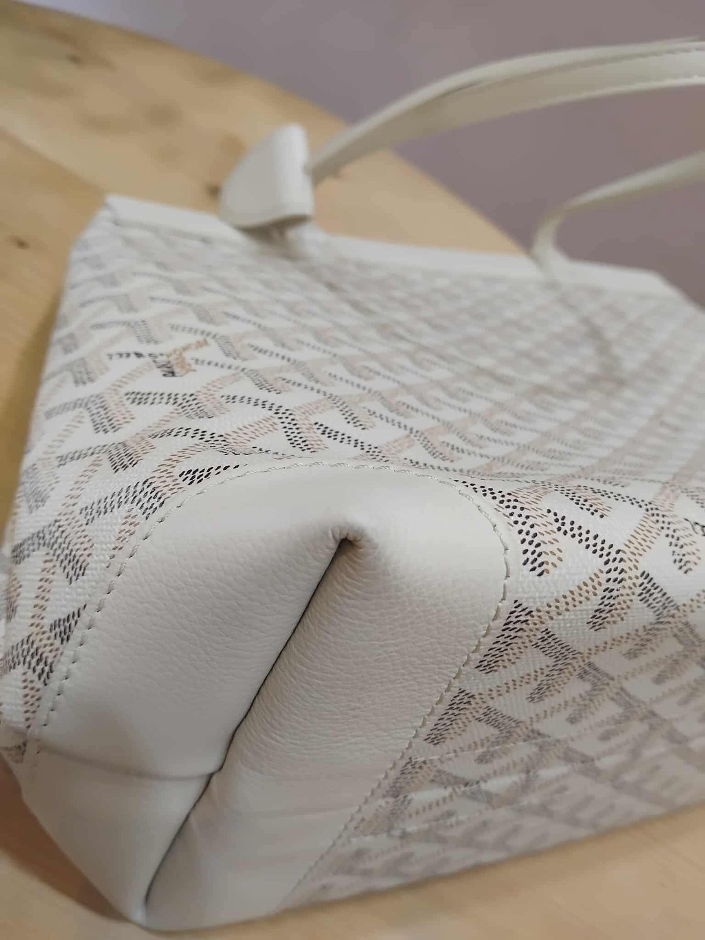 Goyard Bellechasse Biaude White PM