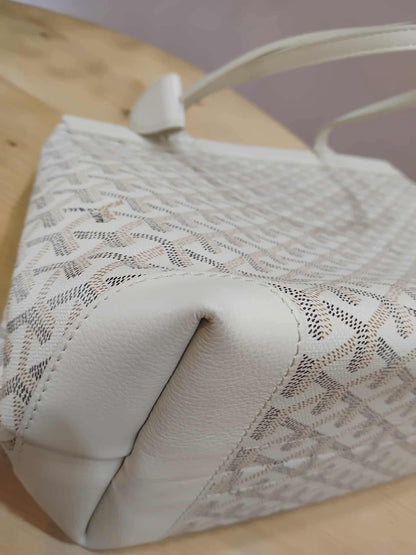 Goyard Bellechasse Biaude White PM