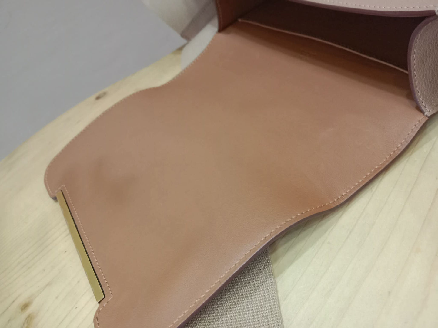 Hermes Geta Chevre Mysore/Swift Etoupe GHW Stamp U 2022
