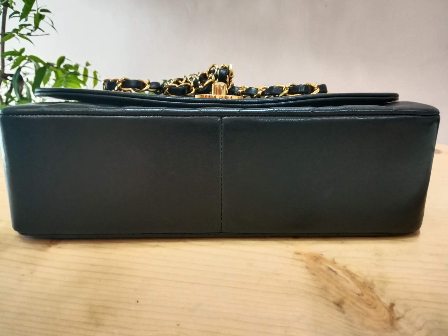 Chanel Diana Black Lambskin Series 2