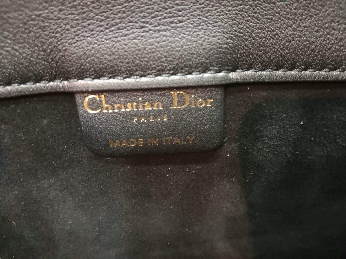 Christian Dior Book Tote Calfskin Medium Black PM