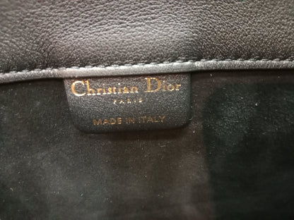 Christian Dior Book Tote Calfskin Medium Black PM