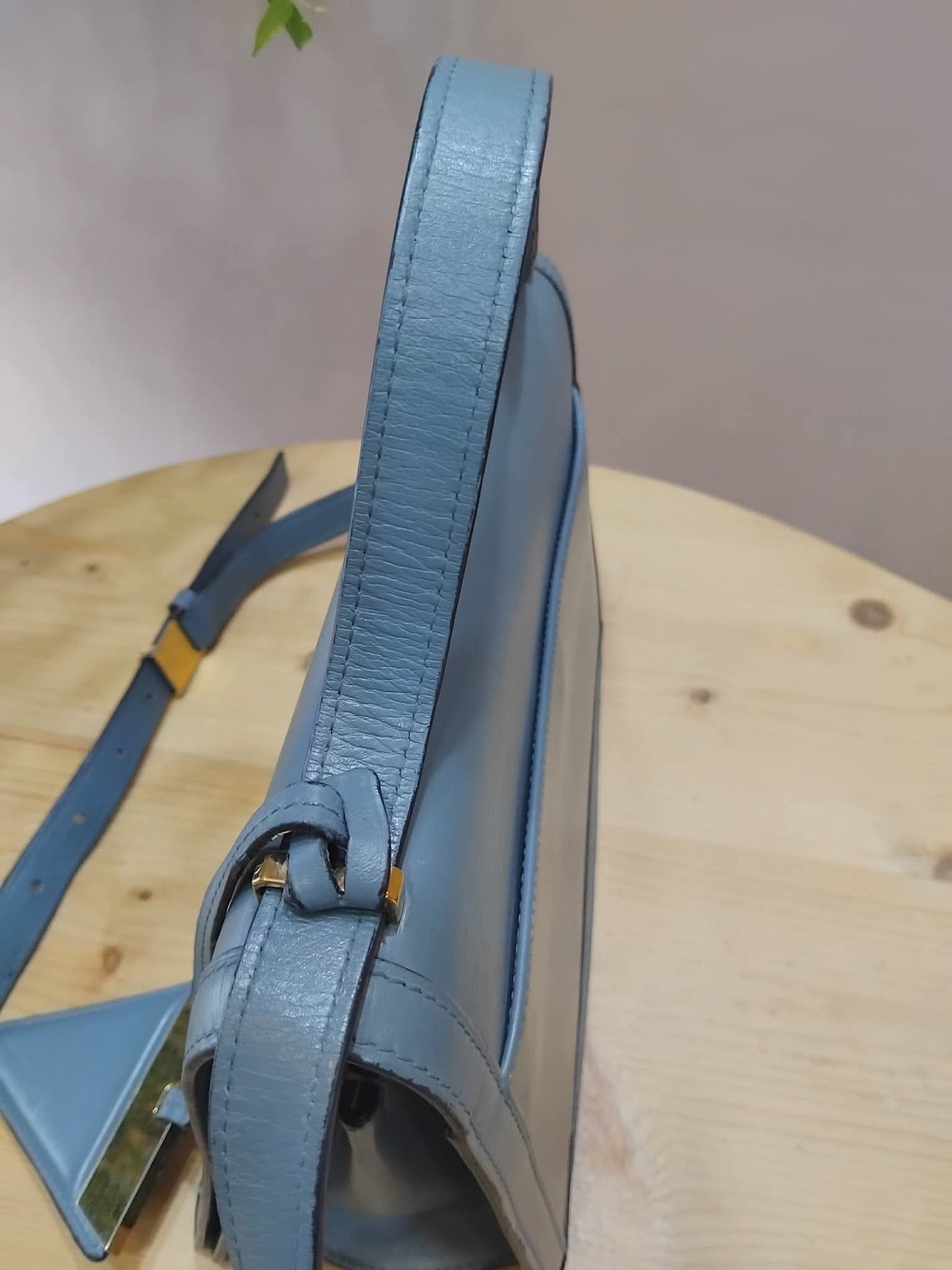 Loewe Barcelona Shoulder Bag Blue