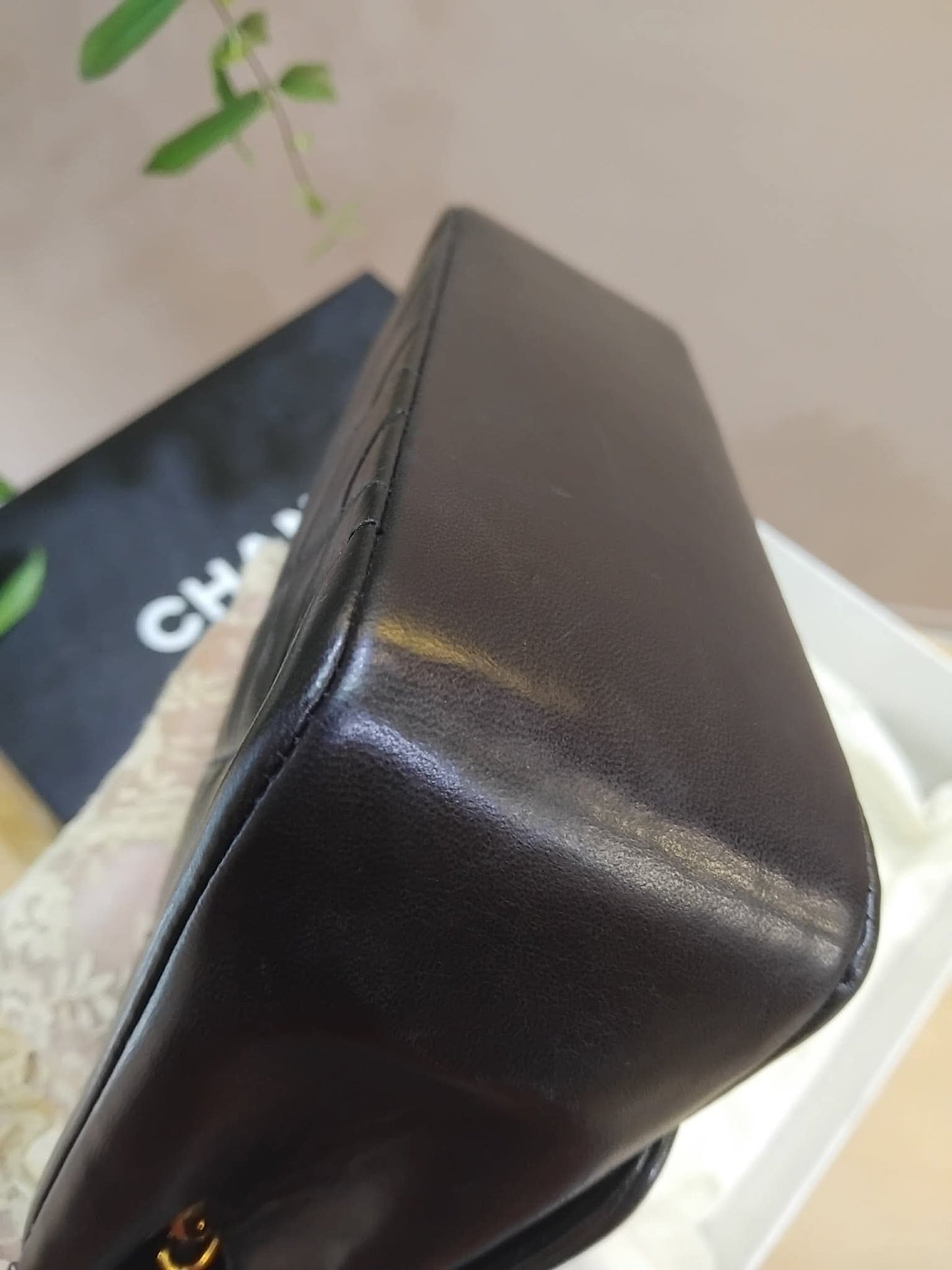 Chanel Diana Flap Bag Lambskin Black Series 3