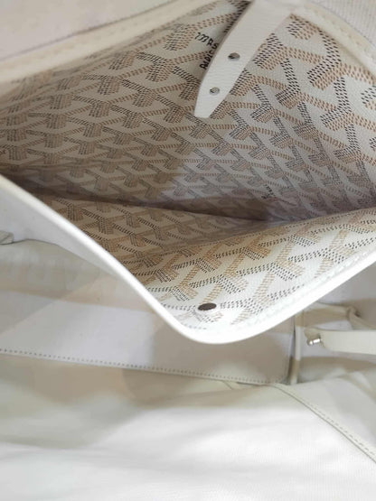 Goyard Bellechasse Biaude White PM