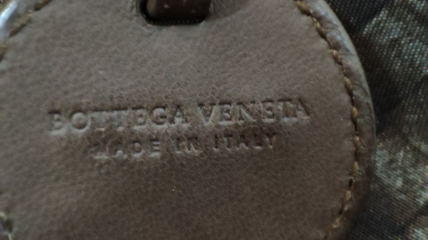 Bottega Veneta Nylon Tote Bag Brown