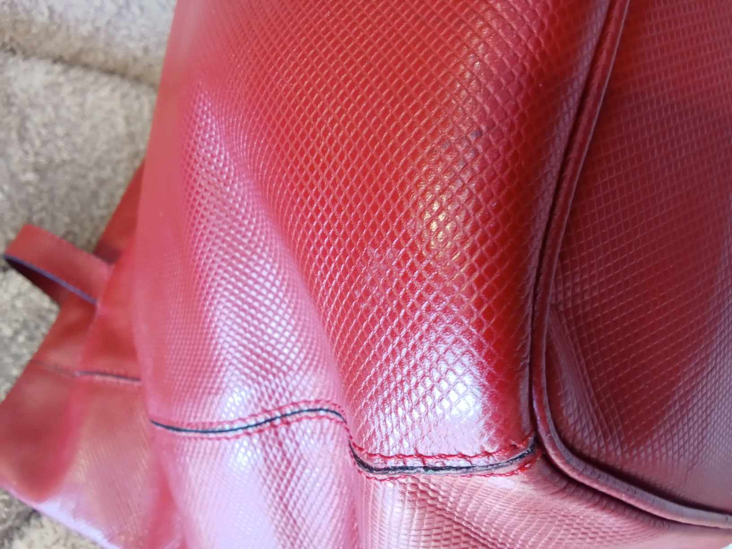 Bottega Veneta Red Tote Bag