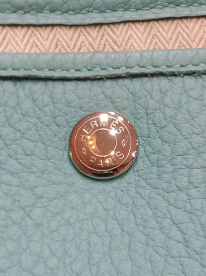 Hermes GPT 36 Bleu Atoll Clemence Stamp T 2015