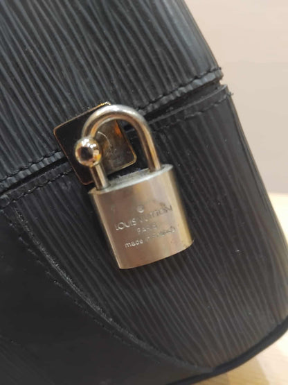 Louis Vuitton Bowling Montaige Epi Black PM
