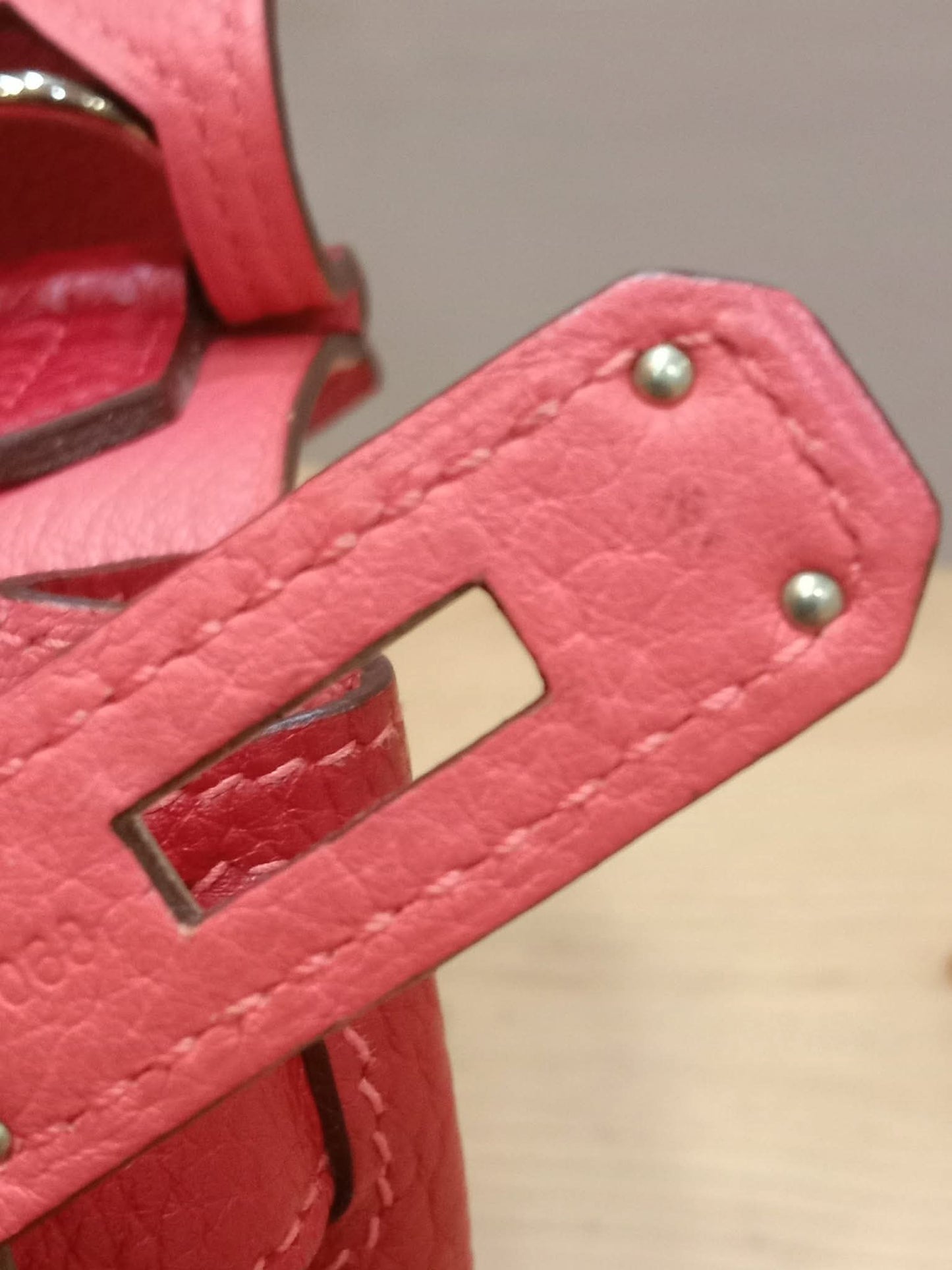 Hermes Jypserie 28 Rouge Casaque Clemence Stamp B 2023