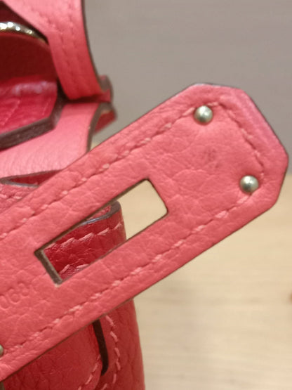 Hermes Jypserie 28 Rouge Casaque Clemence Stamp B 2023
