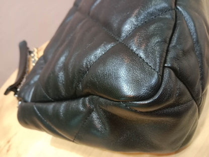 Chanel 19 Lambskin Large Black Series30