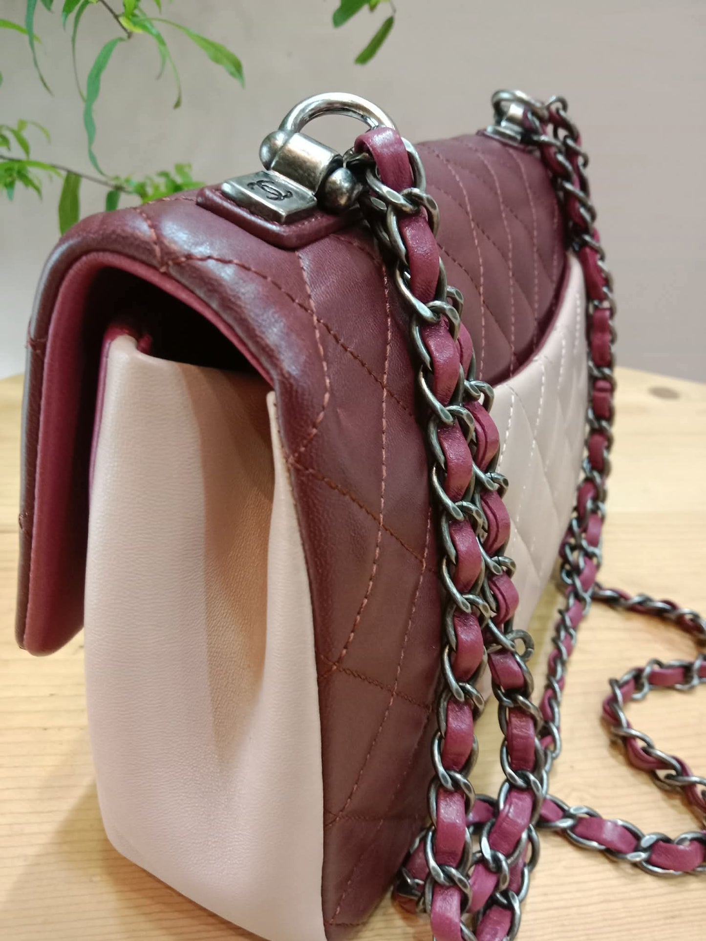 Chanel Tricolor Classic Single Flap Series 20