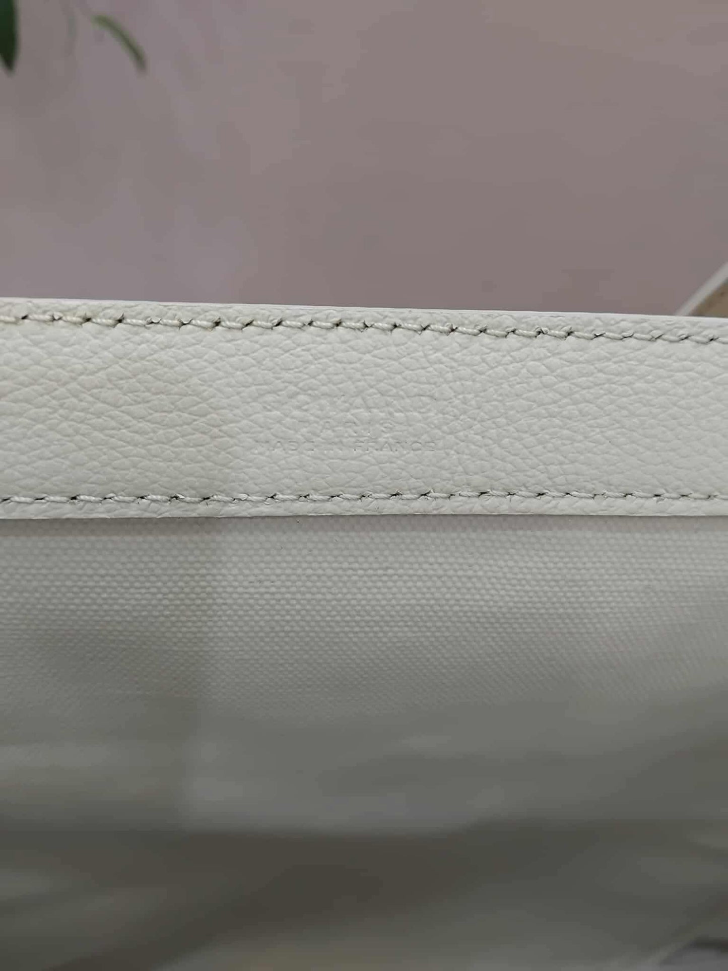 Goyard Bellechasse Biaude White PM