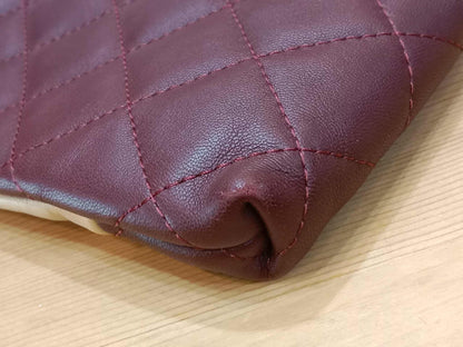 Chanel Colorblock Patchwork O-Case Clutch Lambskin Series 22