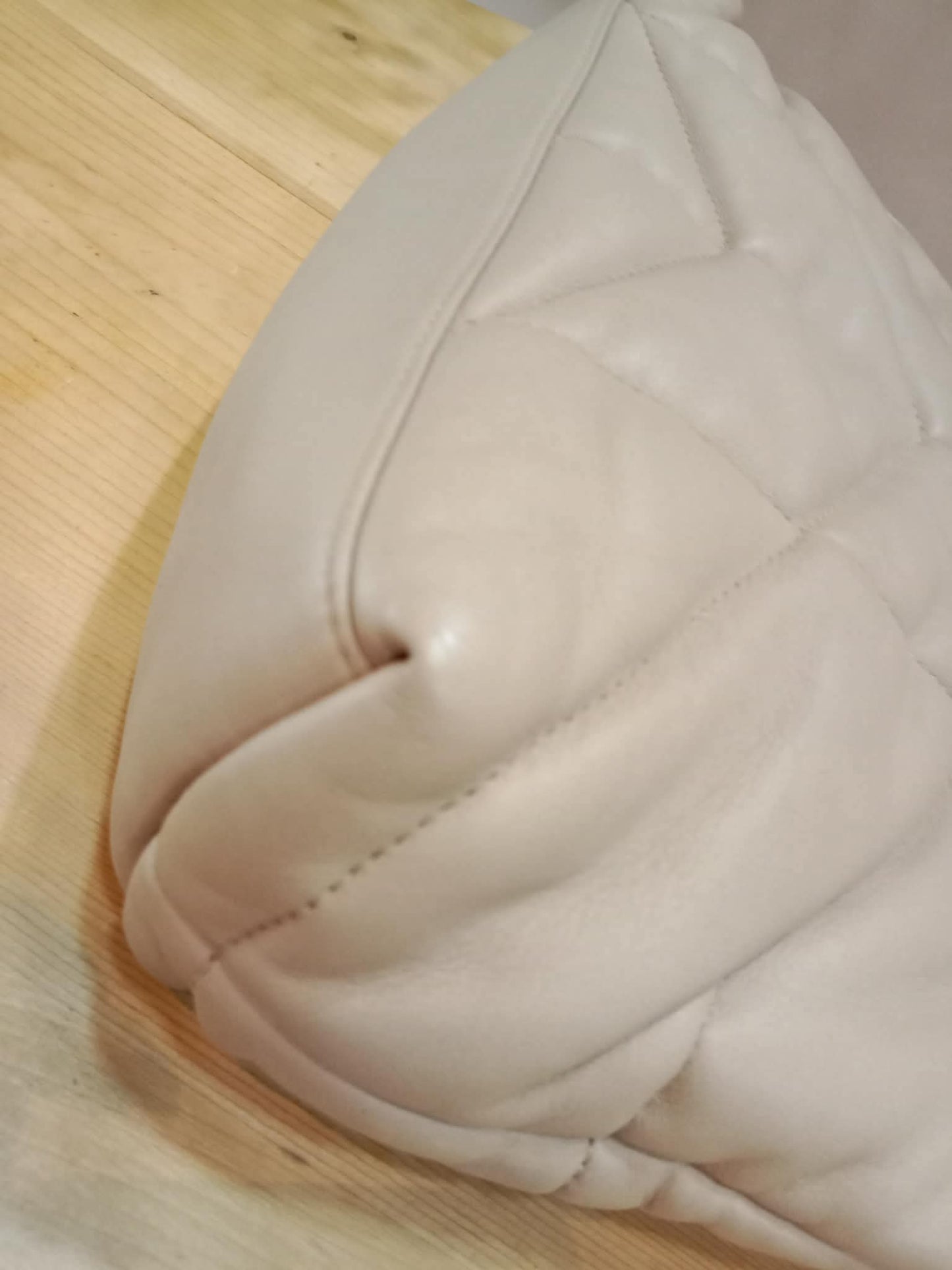 Saint Laurent Quilted Lambskin Lou Puffer Shoulder Bag