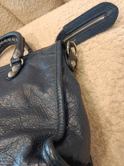 Balenciaga City Bag Medium Dark Blue