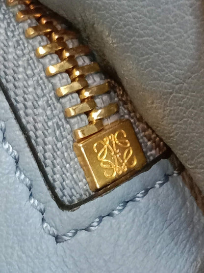 Loewe Puzzle Bag Tricolor Blue Medium
