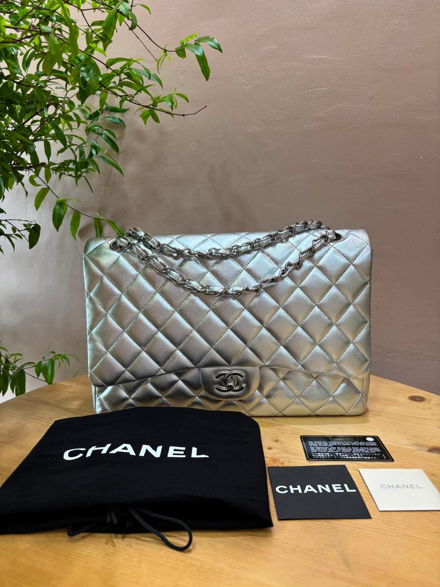Chanel Maxi Single Flap Series 13