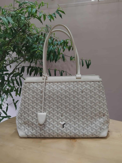 Goyard Bellechasse Biaude White PM