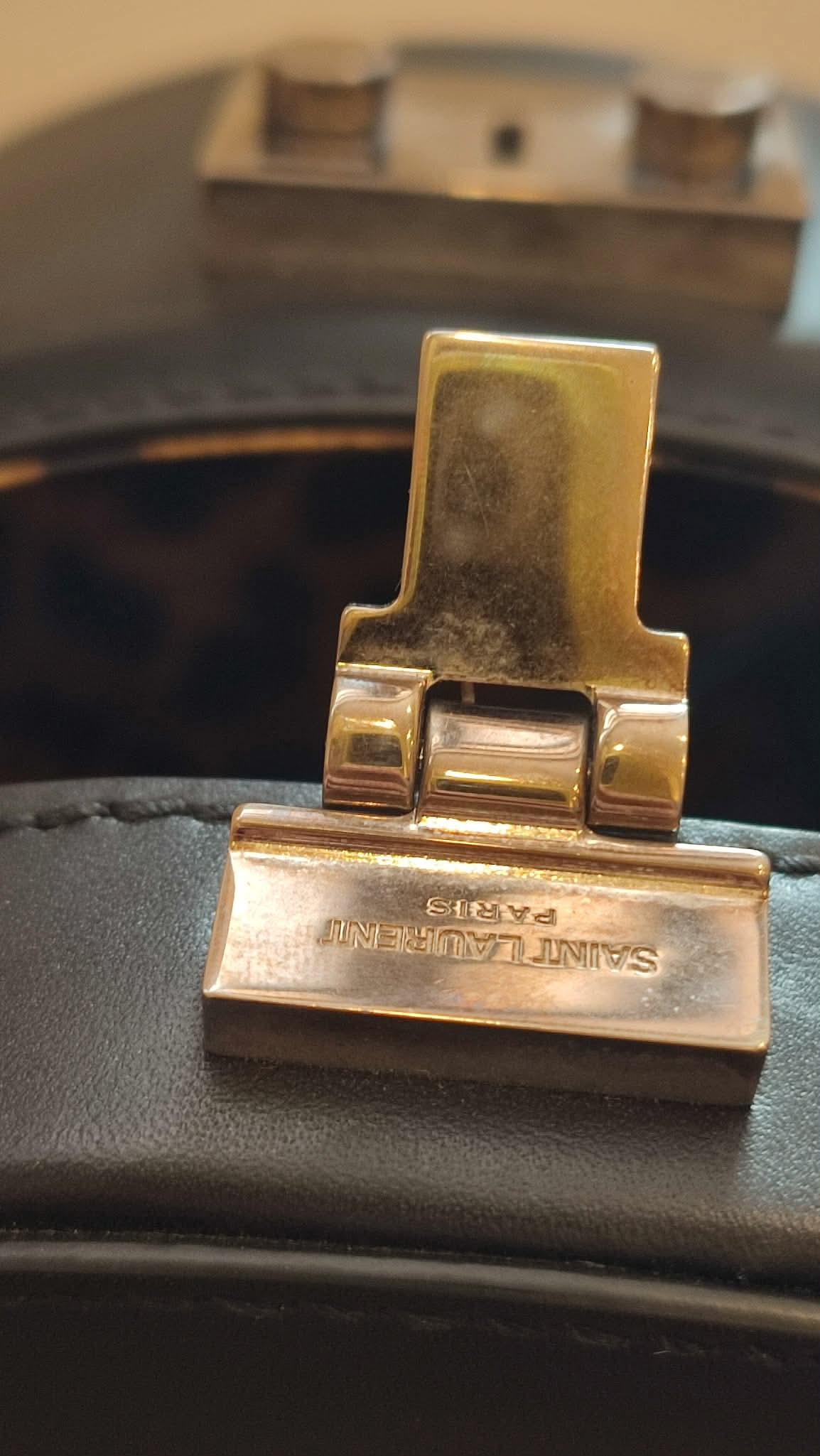 Saint Laurent Mica Boite Box Bag Black