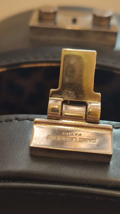 Saint Laurent Mica Boite Box Bag Black