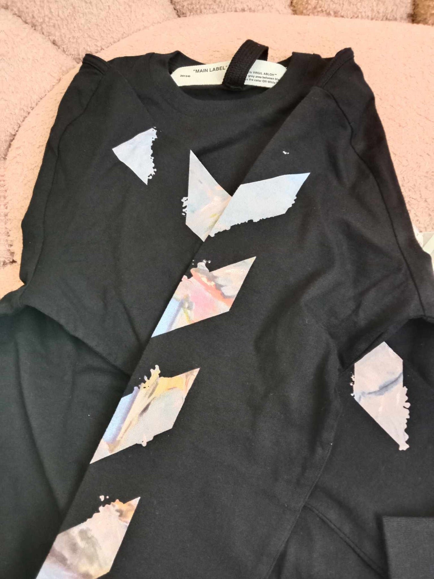 Off White Longsleeves Black Small