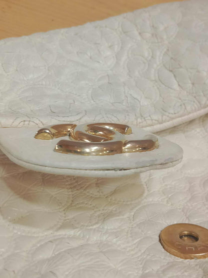 Chanel Rock in Moscow Flap Bag from the Pre-Fall Cream White Flap Bag Series 12